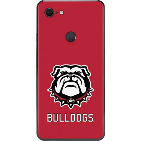 University of Georgia Bulldogs Logo Google Pixel 3 XL Skin